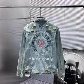 Giacca in denim Chrome Hearts